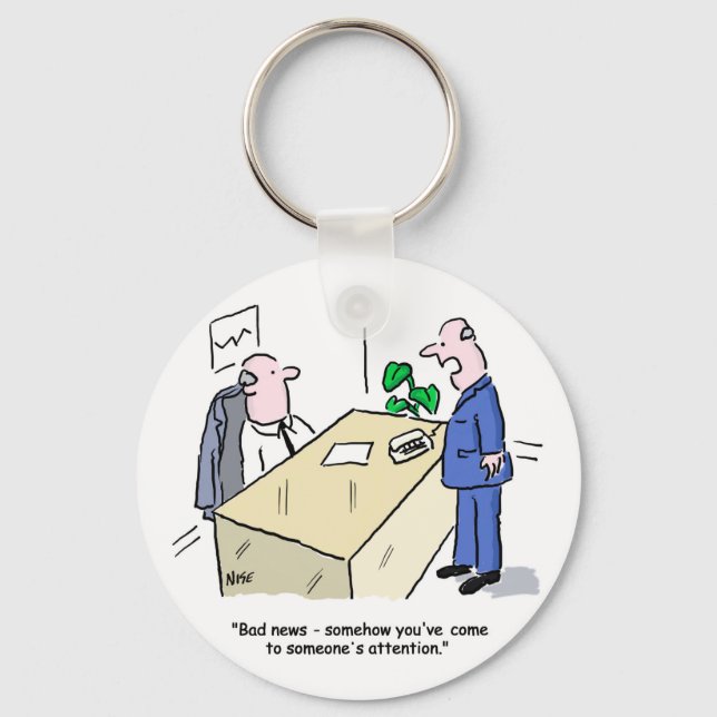 Chaveiro O Office Worker é notado por alguém (Frente)