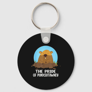 Chaveiro O Orgulho de Punxsutawney Feliz Dia do Groundhog 2