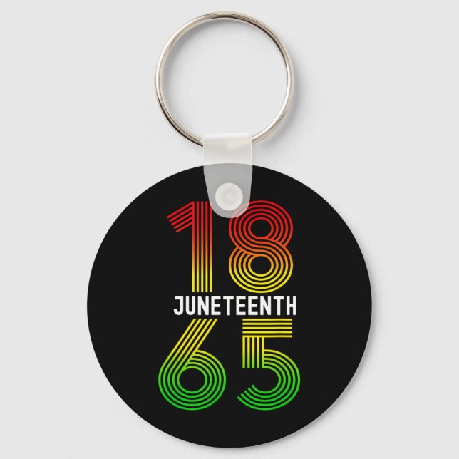 Chaveiro O Orgulho Negro do Dia da Independência (Frente)