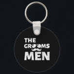 Chaveiro O Padrinho de casamento Bachelor Party Stag Padrin<br><div class="desc">Equipe de Casamento de Padrinhos de casamento de Bachelor Party</div>