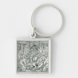 Chaveiro O papa suprimido pelo rei Henry VIII, 1534