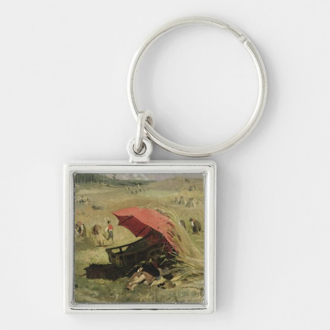 Chaveiro O pára-sol vermelho, c.1860 (Frente)