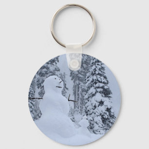 Chaveiro O paraíso do boneco de neve