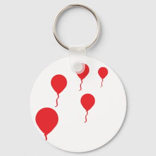 Chaveiro o partido vermelho balloons o ícone