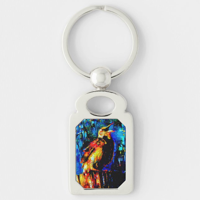 Chaveiro O pássaro Solitário 2 (Frente)