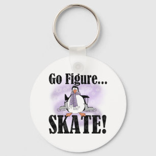 Chaveiro O pinguim vai figura skate