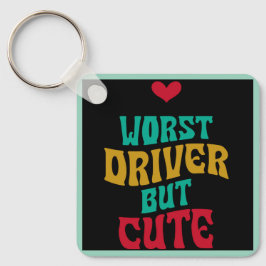 Chaveiro O pior driver, mas bonito