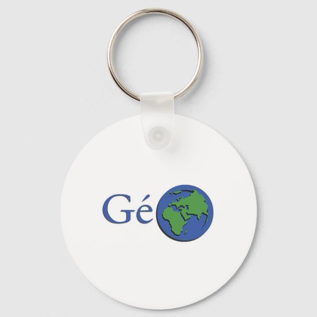Chaveiro o planeta terra - geografia (Frente)