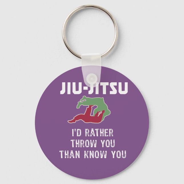 Chaveiro O presente Jiu Jitsu que eu te daria preferencialm (Frente)