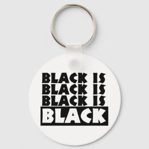 Chaveiro O preto é preto