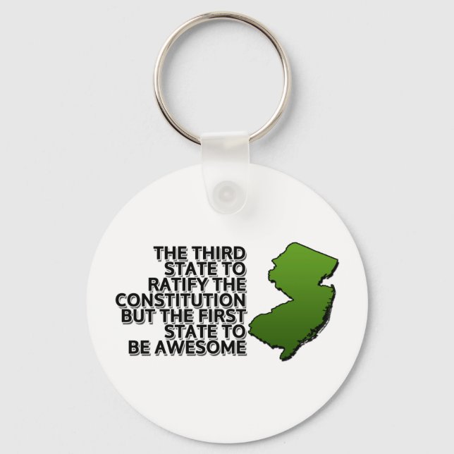 Chaveiro O primeiro estado a ser incrível (Frente)