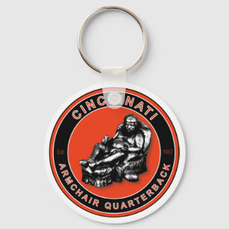 Chaveiro O quarterback do cadastro - Futebol de Cincinnati