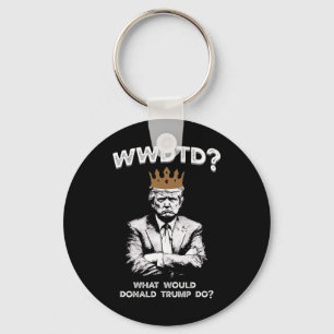 Chaveiro O Que Donald Trump Faria Wwdtd Divertido President