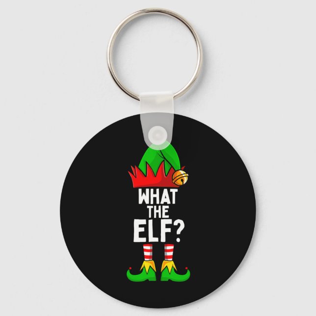 Chaveiro O que é o Natal da família do Elf? (Frente)