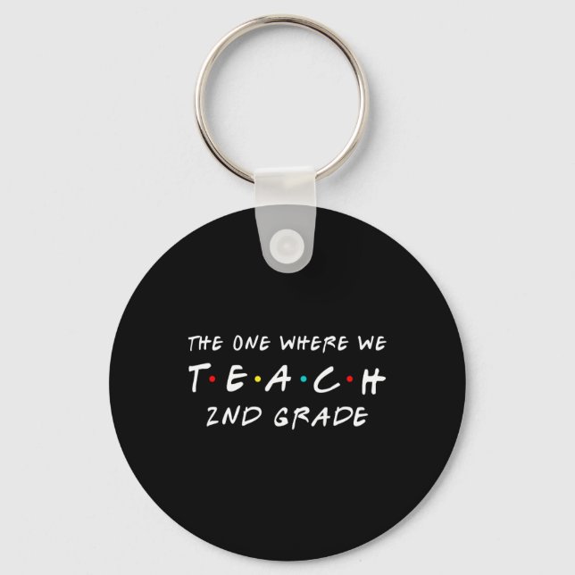 Chaveiro O Que Ensinamos à Professora do 2º Ano  (Frente)