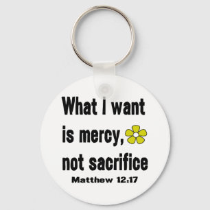 Chaveiro O Que Eu Quero É Misericórdia, Não Sacrifício