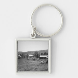 Chaveiro O rancho de Haylie, Crook County, Wyoming, c.1890