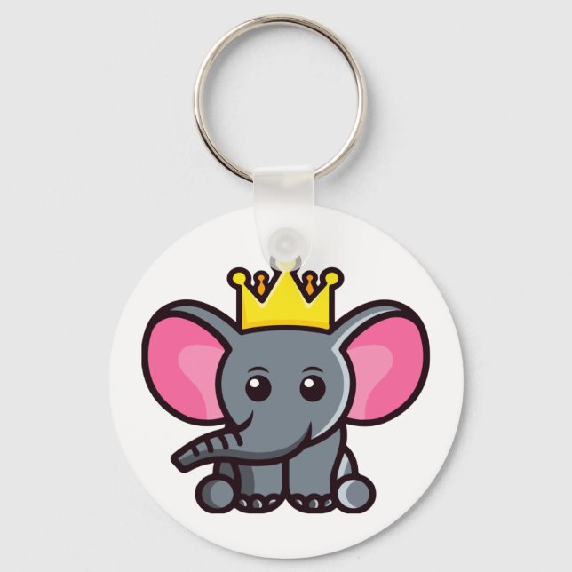 Chaveiro O rei elefante (Frente)