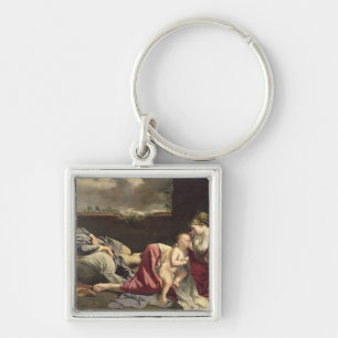 Chaveiro O resto no vôo em Egipto, 1628