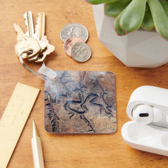 Chaveiro O Rio Verde E Seus Canyons Tributários Em Utah (Mesa)