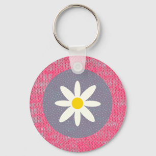 Chaveiro O rosa queima a arte do destino do amor da paz do