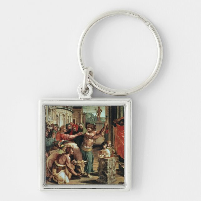 Chaveiro O sacrifício em Lystra (desenhos animados para o (Frente)