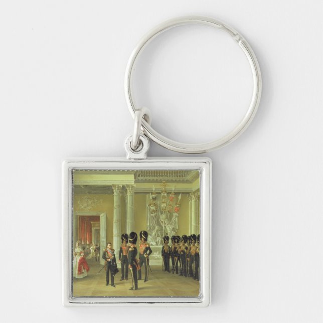 Chaveiro O Salão heráldico no palácio do inverno, rua (Frente)