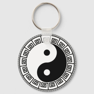 Chaveiro O saldo: Ba Gua, oito trigramas yin yang TCM 