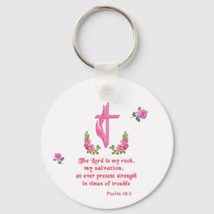 Chaveiro O Senhor é a minha pedra