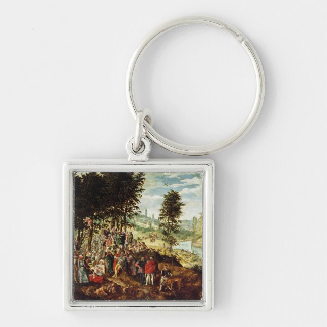 Chaveiro O sermão de St John o baptista, c.1550 (Frente)