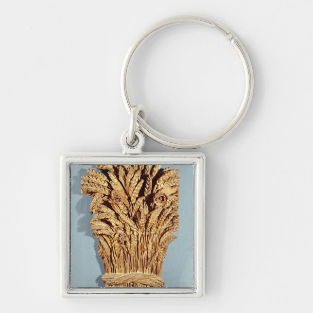 Chaveiro O sinal do padeiro com as orelhas do trigo e das (Frente)