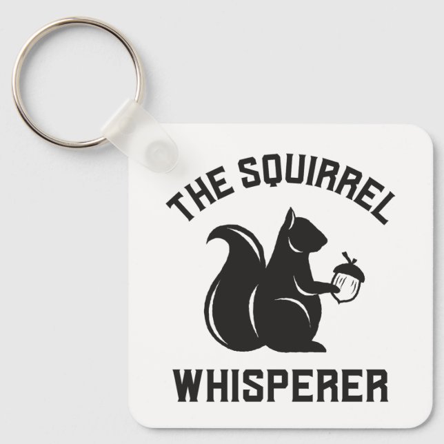 Chaveiro O Sussuro de Esquilo | Squirrel Lover (Frente)