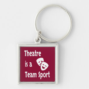 Chaveiro O teatro é um esporte de equipe, Atuação, Ator,