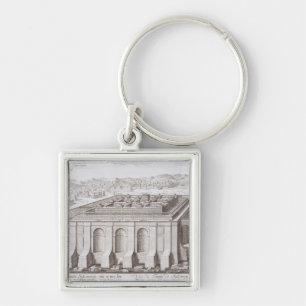 Chaveiro O templo de Solomon, Jerusalem, 'de Entwurf ei