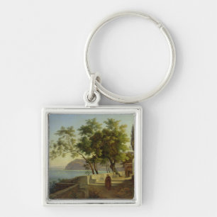 Chaveiro O terraço do Capucins em Sorrento, 1828