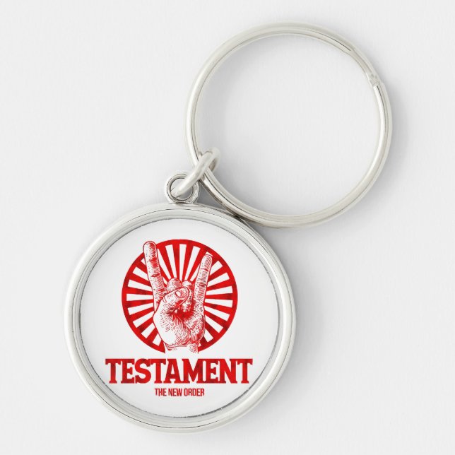Chaveiro O Testamento da Nova Ordem (Frente)