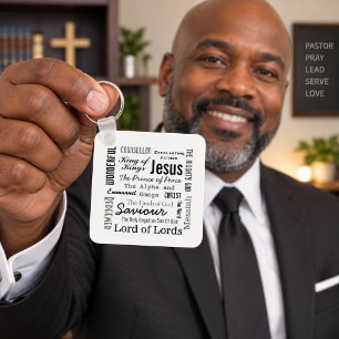 Chaveiro O Texto do Script dos Nomes de Jesus