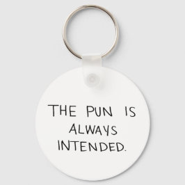 Chaveiro O trocadilho sempre se destina