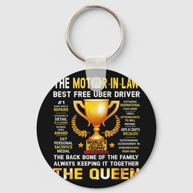 Chaveiro O Troféu Rainha-sogro (Frente)