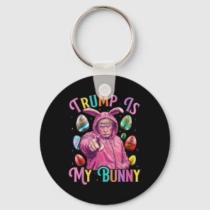 Chaveiro O Trump É Meu Ovos De Primavera De Coelhinho Que F