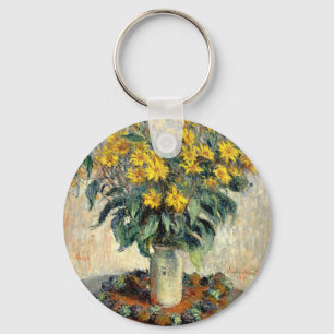 Chaveiro O tupinambo de Claude Monet Floresce 1880