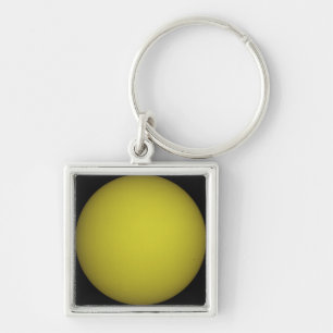 Chaveiro O vaivém espacial Atlantis é visto na silhueta