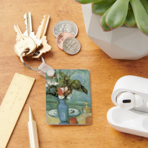 Chaveiro O Vaso Azul (Flores e Frutas) por Paul Cezanne