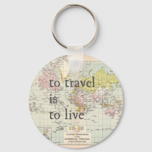 Chaveiro O viagem de T é viver