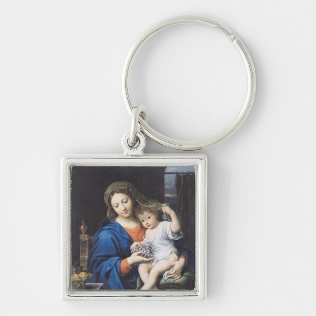 Chaveiro O Virgin das uvas, 1640-50 (Frente)