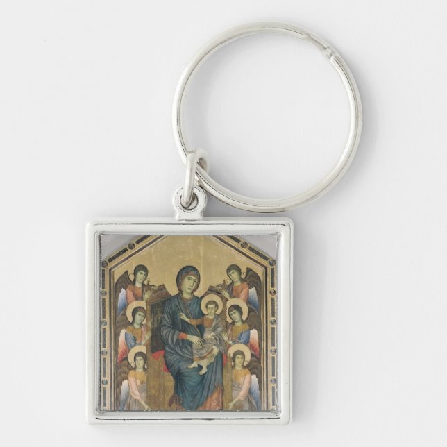 Chaveiro O Virgin e a criança na majestade (Frente)