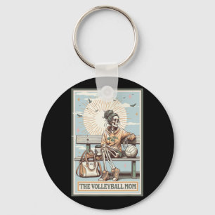Chaveiro O Volleyll Mãe Skeleton Tarot Card Day Moth