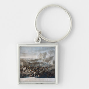 Chaveiro O vôo de Napoleon da batalha de Waterloo