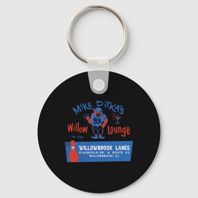 Chaveiro O Willow Lounge de Mike Ditka (Frente)