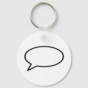 Chaveiro O Word Bubble Deixou Os Presentes Do MUSEUM Zazzle